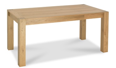 Pusdienu galds Home4you Turin Brown, 1650x900x750 mm