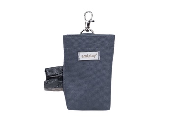Чехол для сумки для собачьих экскрементов Amiplay Samba, серый