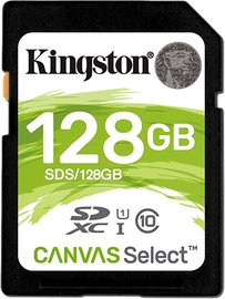 Kingston Canvas Select 128GB SDXC UHS-I Class 10
