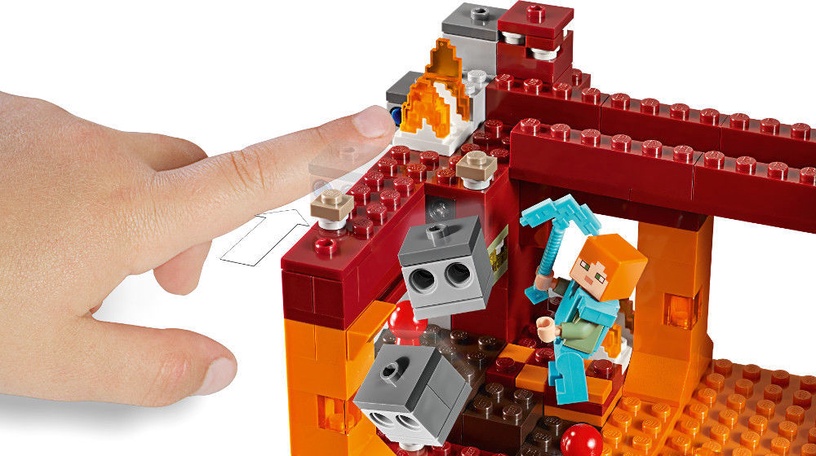Konstruktor LEGO Minecraft Leegi sild 21154, 372 tk