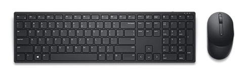 Klaviatuuri ja hiire komplekt Dell KM5221W, EE, must, juhtmeta