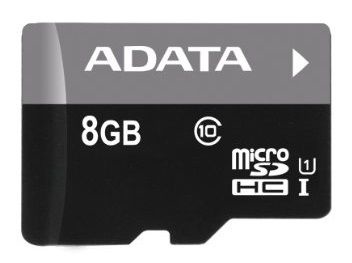 Adata 8GB Micro SDHC Premier UHS-I Class 10 + Micro reader V3