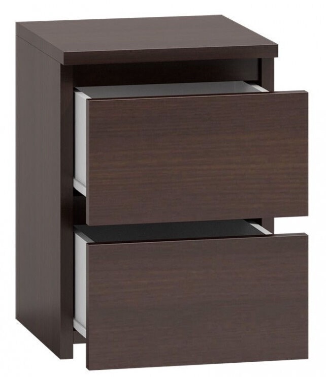Ночной столик Top E Shop M2 Malwa, коричневый, 40 x 30 см x 40 см