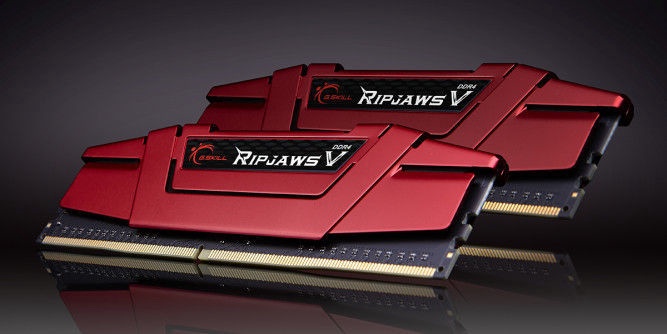 Оперативная память (RAM) G.SKILL RipJaws V, DDR4, 32 GB, 2400 MHz