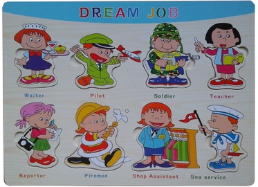 Pareto Centrs Wooden Puzzle Dream Job