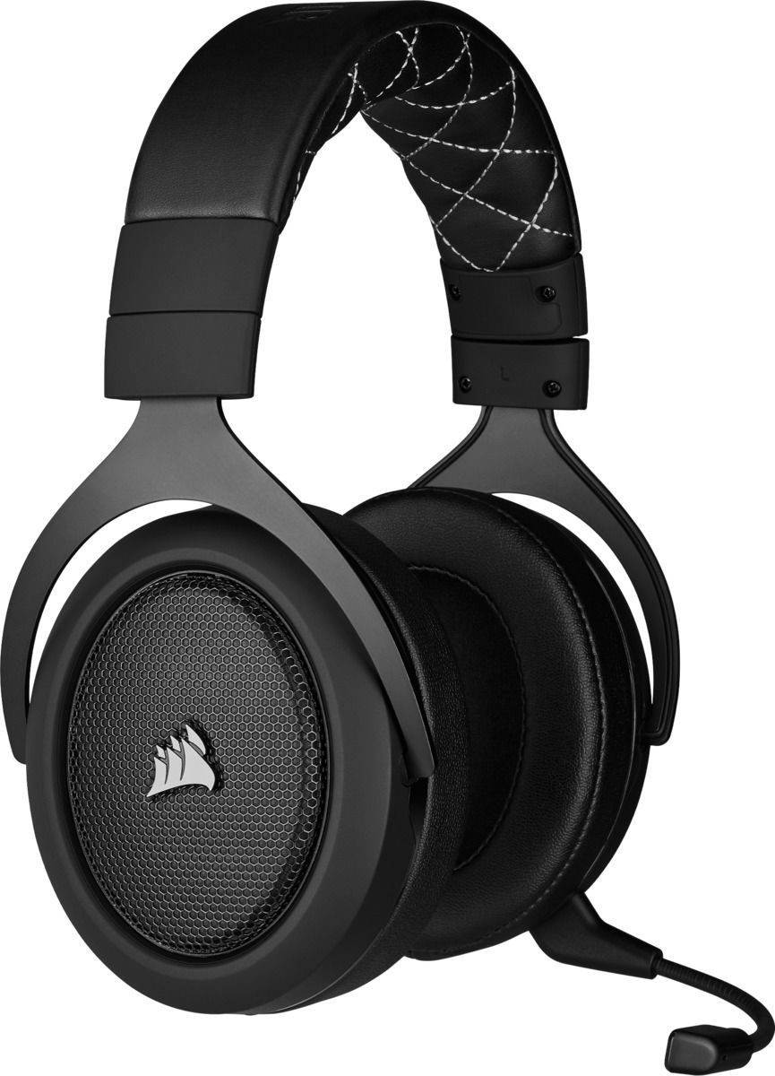Belaidės ausinės Corsair HS70 PRO Wireless, juodos - Senukai.lt