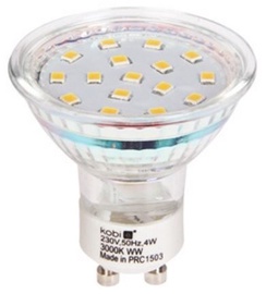 Лампочка Kobi LED, GU10, 4 Вт, 300 лм