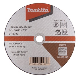 Пильный диск Makita D-18792, 230 мм x 2 мм x 22.23 мм