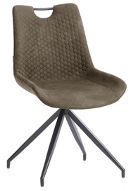Valgomojo kėdė Homede Sahari 57484, ruda/juoda, 37.5 cm x 53 cm x 78 cm