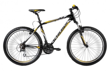 Dviratis Kross Hexagon X3 X XL Black/Yellow