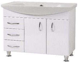 Vannitoakapp Sanservis Vega-75 Standart with Basin White 74.5x80.5x52cm