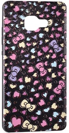 Mocco 3D Hearts Back Case For Samsung Galaxy A3 A320 Black