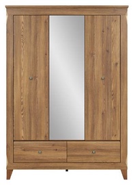 Black Red White Bergen Wardrobe