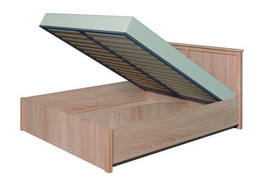 Glazov Sherlock Bed 180x200cm Oak