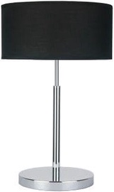 Light Prestige Narni Table Lamp 60W E27 Black/Silver