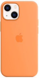 Чехол Apple iPhone 13 mini Silicone Case with MagSafe, apple iphone 13 mini, oранжевый