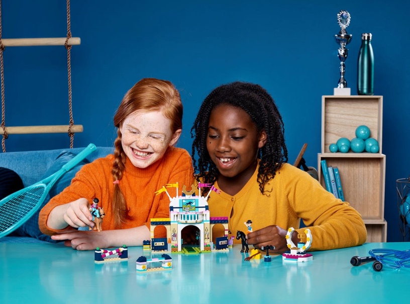 Konstruktors LEGO Friends Stefānijas treniņi ar zirgiem 41367, 337 gab.