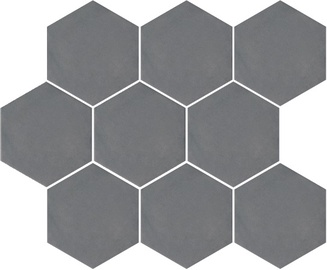 FL GRES TURENNE DARK GREY 12X10.4 (0.673