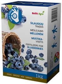 Mēslojums mellenēm NPK 4-6-10, Baltic Agro, 1kg