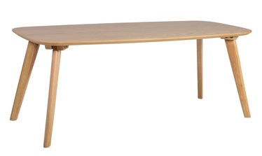 Kafijas galdiņš Home4you Dahila 20998, ozola, 1100x500x425 mm