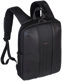 Portatīvā datora mugursoma Rivacase 8125 Laptop Business Backpack, melna, 14"