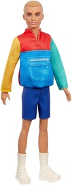 Mattel Barbie Fashionistas Doll Ken Sculpted Blonde Hair & Color Block Jacket GRB88