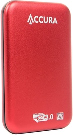 Accura Premium ACC4128 HDD Enclosure Red
