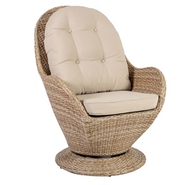 Home4you Brussel Rotating Garden Chair Beige