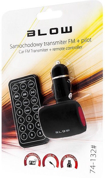 FM-moduliatorius Blow Transmitter FM USB SD/MMC, 12 - 24 V