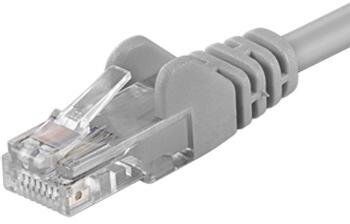 PremiumCord UTP Cat6 Patch Cable 20m Grey
