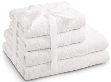 Набор полотенец для ванной AmeliaHome Amari 23903, белый, 4 шт.