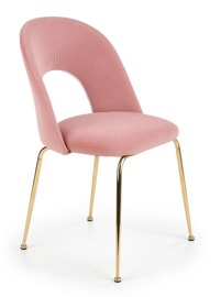 Стул для столовой K385, розовый, 54 см x 59 см x 88 см