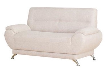 Dīvāns Bodzio Livonia 2 Fabric Cream, 154 x 76 x 89 cm