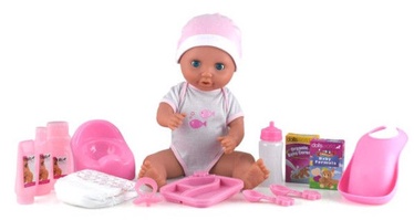 Dolls World Doll Baby Tinkles 38cm + Accessories Set 08124