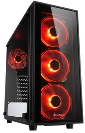 Sharkoon TG4 Mid-Tower Red