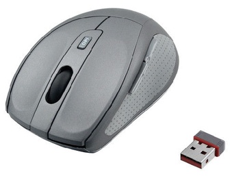 Kompiuterio pelė iBOX IMOS604 Grey, bevielė, optinė