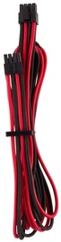 Vads Corsair EPS12V/ATX12V Cables Type 4 (Gen 4) EPS 8 pin, 8-pin ATX, 0.75 m, melna/sarkana