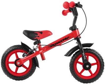 Балансирующий велосипед Milly Mally Dragon With Brakes Red 4775
