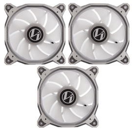Lian Li BORA RGB 3x120 Silver + Controller