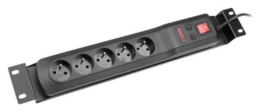 ARMAC Classic Surge Rack Protector 5 Outlet Black 1.5 m