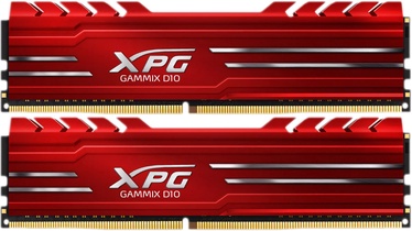 ADATA XPG Gammix D10 Red 32GB 2666MHz CL16 KIT OF 2 AX4U2666316G16-DRG