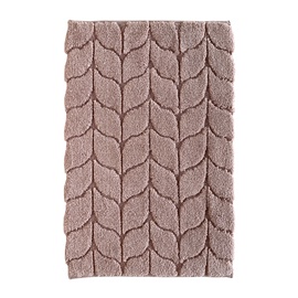 Vannitoa põrandamatt Saniflor Treccia 3FTAA443517, roosa, 600 mm x 400 mm