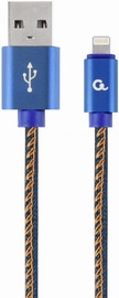 Juhe Gembird USB To Lightning Premium Denim Blue 2m