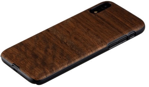 Чехол для телефона Man&Wood, Apple iPhone XR, коричневый/черный