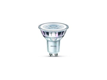 Лампочка Philips LED, холодный белый, GU10, 4.6 Вт, 390 лм