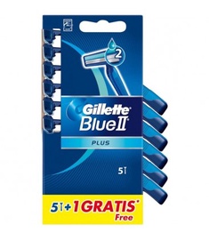 Skuveklis Gillette Blue II Plus, 6 gab.