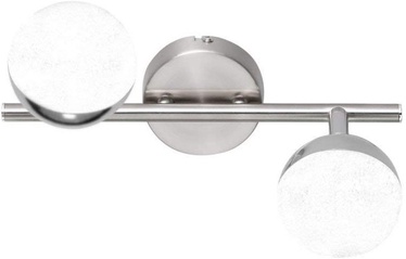 Wofi Sanan Spot Ceiling Lamp 2x4.5W LED Nickel