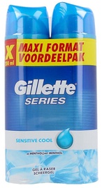 Skūšanās putas Gillette Series Sensitive Cool, 200 ml