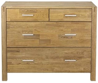 Комод Home4you Chicago New, дубовый, 105x45x84 см
