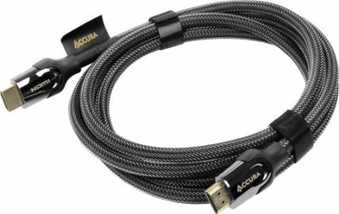 Vads Accura ACC2168 HDMI male, HDMI male, 2 m, melna